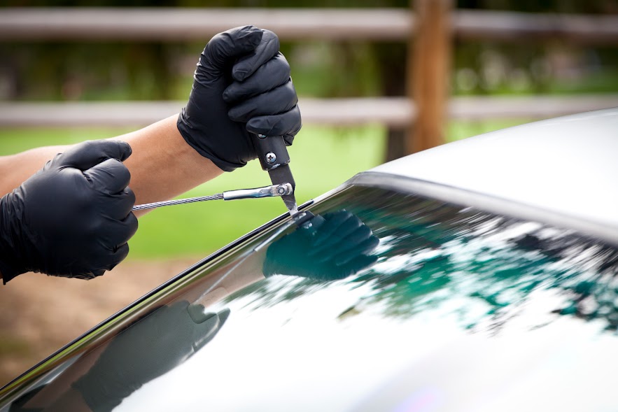 back window replacement in Langley