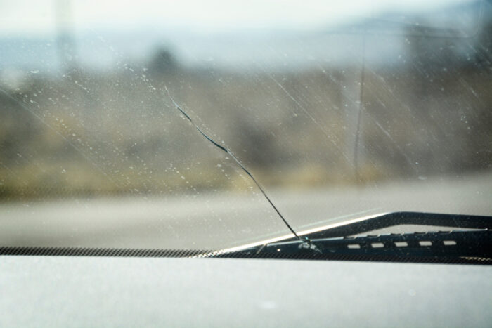 damaged windshield repair in Surrey